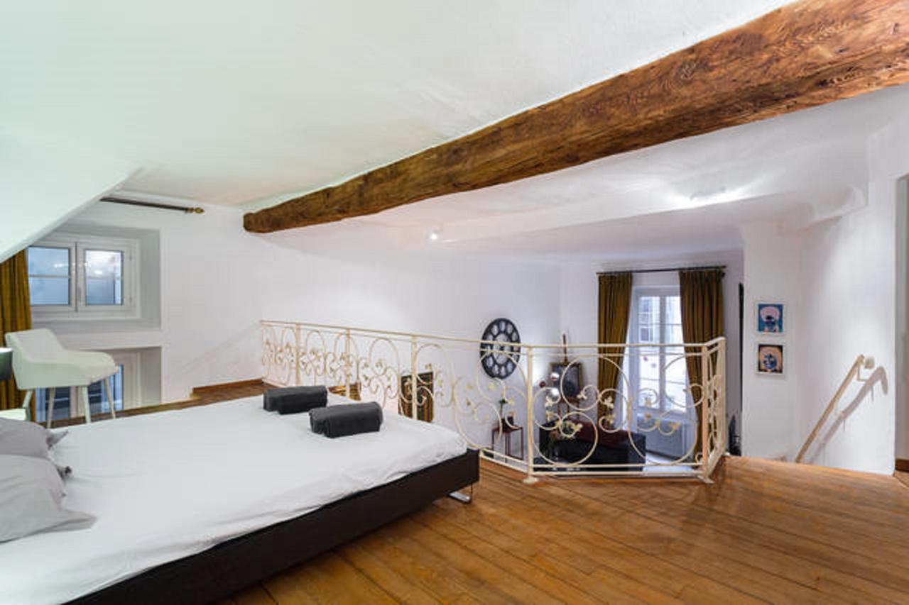 Le Prefecture - Luxueux F3 En Duplex, Ascenseur, Coeur Vieux-Nice Apartment Exterior photo